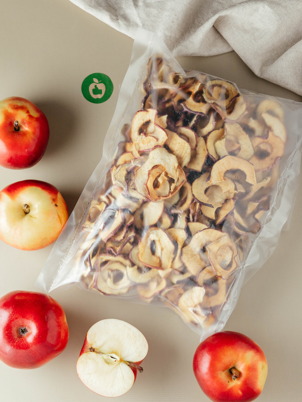 Яблочные дольки ПО АКЦИИ, большая пачка 250 г от eco-apple.ru