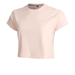 Женская теннисная футболка Wilson T-Shirt Match Point Lite - Розовый