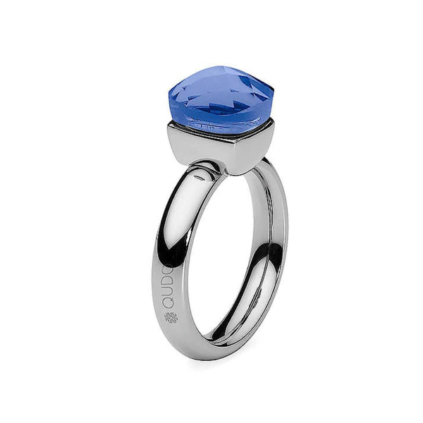 Кольцо Qudo Firenze bermuda blue 16 мм 611630/15.9 BL/S размер 16