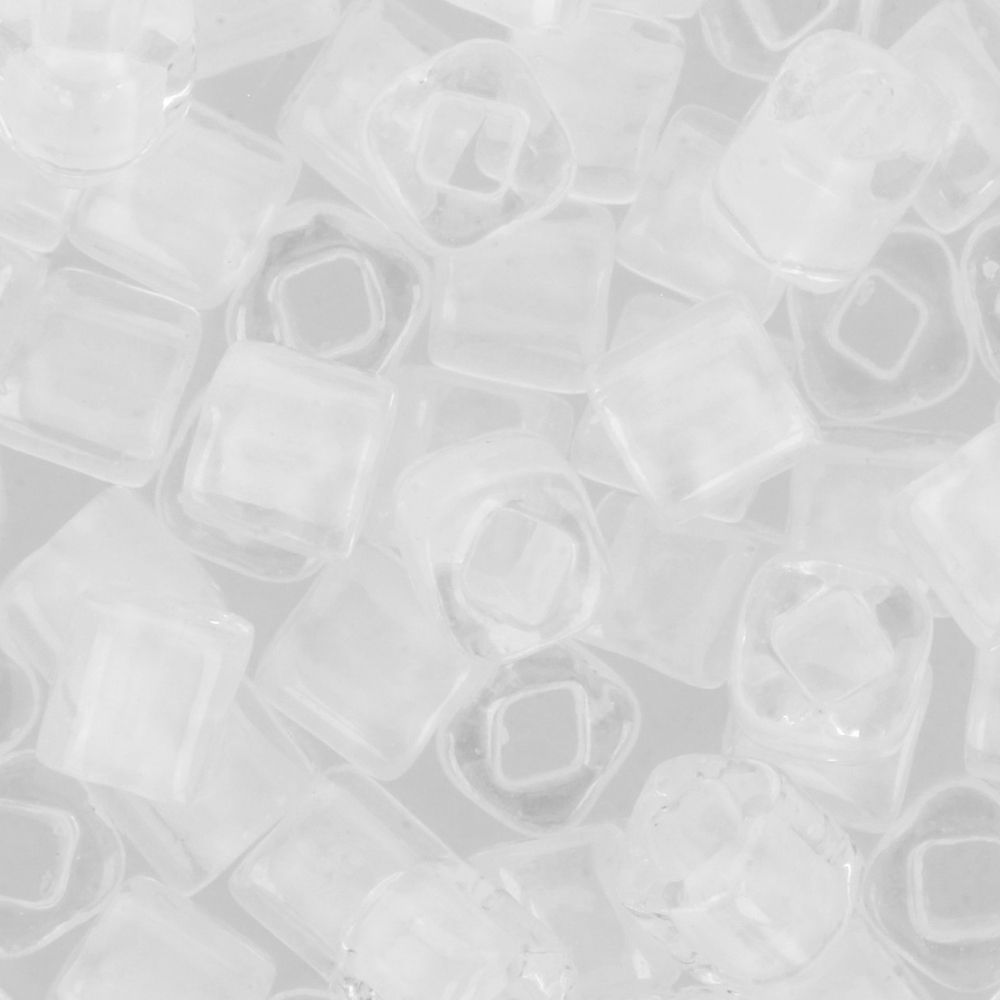 Бисер Toho Cube 4 мм, 25 г (5х5 г), 0981 белый Бисер Toho Cube 4 мм, 25 г (5х5 г), 0981 белый