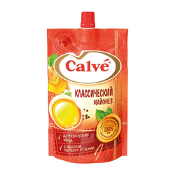 Майонез Кальве 700г классический 50% д/п 1/15 (арт.РМТ008)