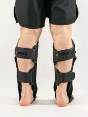 Защита голени и стопы  BoyBo B-series черно-оранжевая