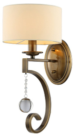 Бра Newport 31301/A black brass