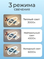 Люстра в детскую, светодиодная