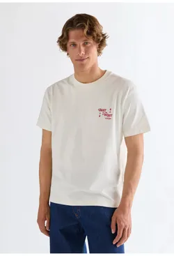 Футболка мужская WRANGLER VINTAGE TEE WORN WHITE