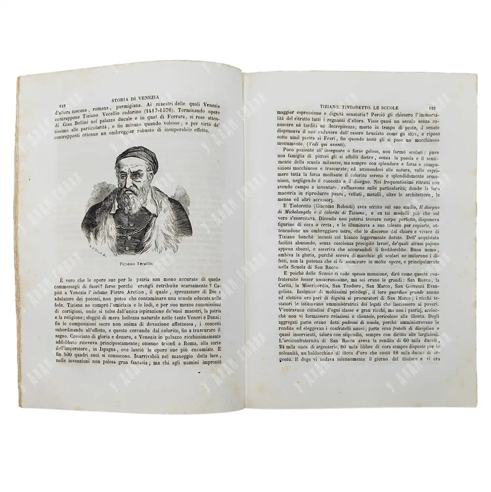 Канту Ч. История Венеции (Storia di Venezia). Венеция. Джузеппе Антонелли (Giuseppe Antonelli), 1861