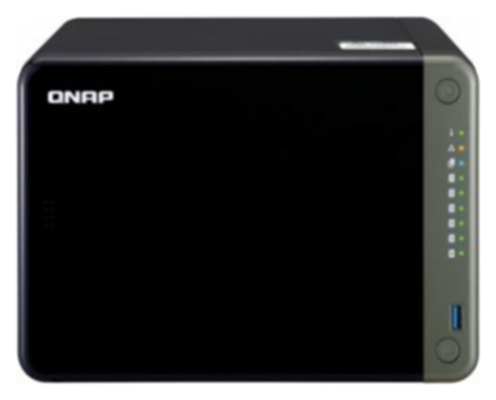 Сетевое хранилище QNAP TS-653D-4G 6-bay настольный Celeron J4125