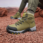 CAMEL Slip Resistant Abrasion Resistant High top Outdoor Shoes Men"s
