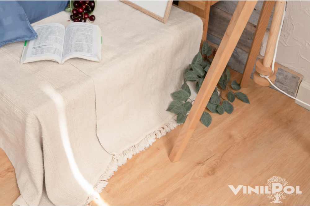 Кварц-винил Клеевой LVT Vinilam VinilPol Glue LVT 2 мм Дуб Латина 4.459 м2