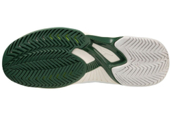 Мужские кроссовки теннисные Mizuno Wave Exceed Tour 5 AC - white/pineneedle/papyrus
