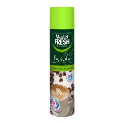 Освежитель воздуха 300мл Master FRESH Ароматный Капучино