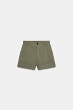 ШОРТЫ-БЕРМУДЫ С ОТВОРОТАМИ — ZARA