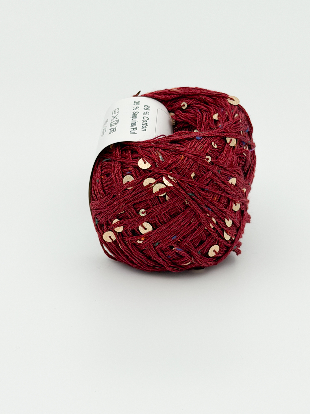 Пряжа ПАЙЕТКИ НА ХЛОПКЕ Hicaz, 50г
