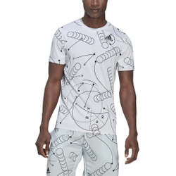 Мужское теннисное поло adidas Club Graphic T-Shirt Men - White