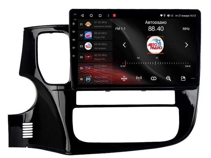 Магнитола для Mitsubishi Outlander 3 2012-2022 (левый руль) - Vaycar VA47-1006 на Android 13, 4G SIM-слот