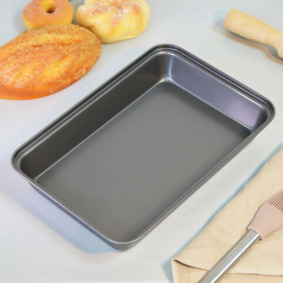 Форма для выпечки 30*20*4,5см, углеродистая сталь, B110041
