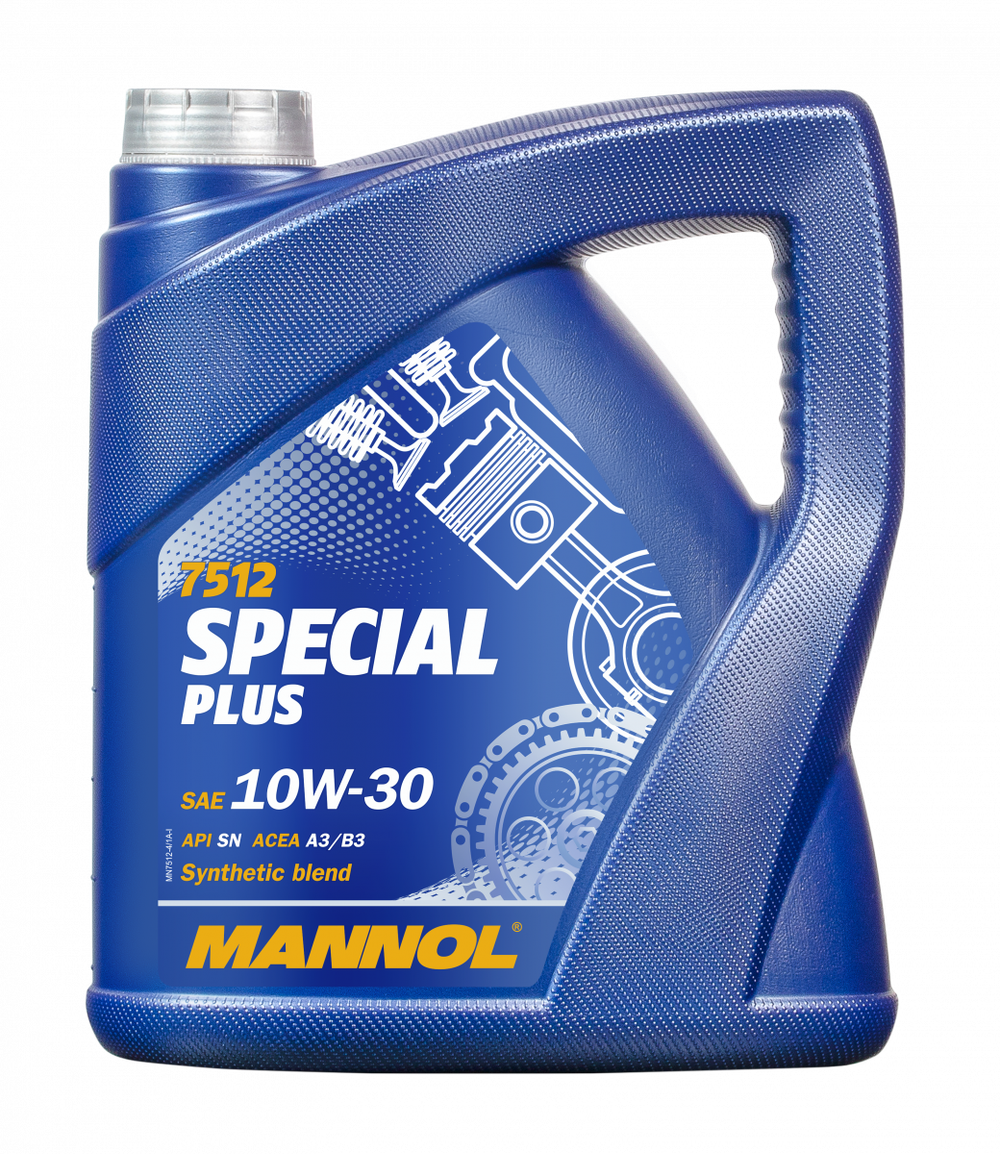 MANNOL 7512 Special 10W-40 SG/CD VW 501 Масло моторное, 4л
