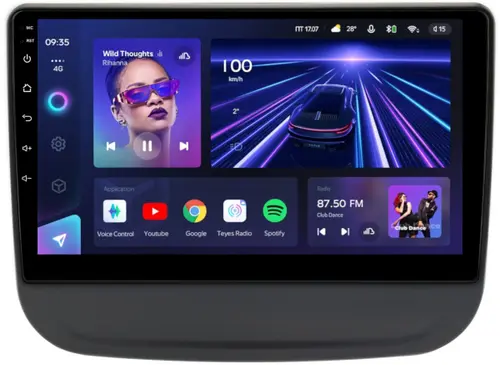 Магнитола для Chevrolet Equinox 2016+ - Teyes CC3L монитор 10" IPS на Android 10, CarPlay, 4G SIM-слот