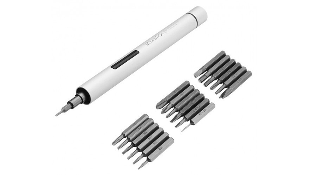 Отвертка электрическая умная Xiaomi Wowstick TRY 20 in1 Kit белая