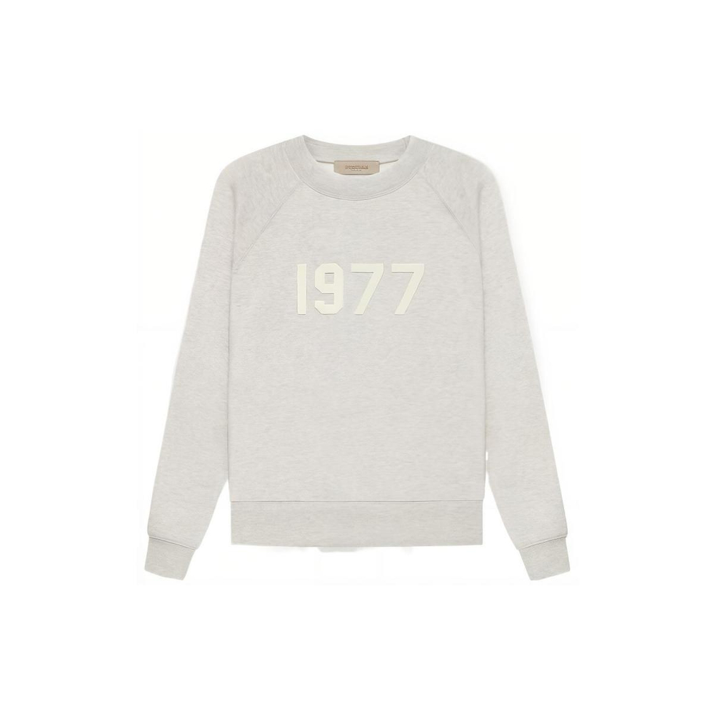 Толстовка Fear of God Essentials S22 Crewneck light oatmeal, FOG-SS22-036