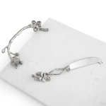 Сервировочный сырный набор White Orchid (45.7 x 25.4 см)