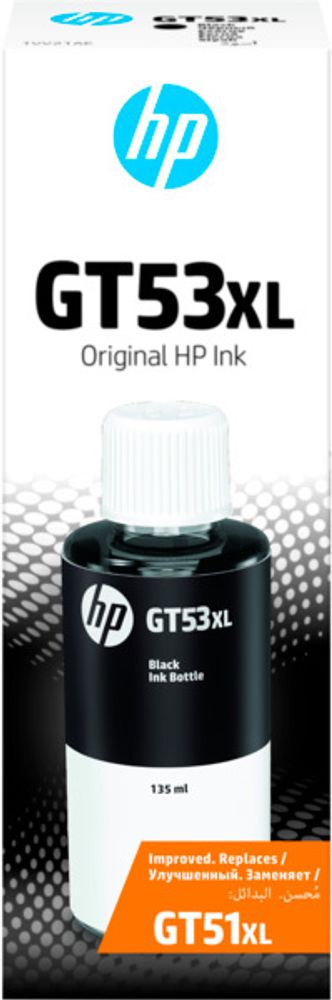 Ёмкость с чернилами HP GT53 черная увеличенной емкости 135 мл (6000 стр) Ёмкость с чернилами HP GT53 черная увеличенной емкости 135 мл (6000 стр)