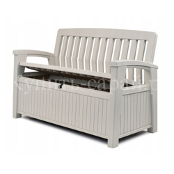 Скамья - сундук Keter Patio Bench white