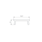 Экран LINE-2000 MARBLE GREY (Arlight, Пластик)