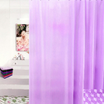 Штора для ванной 180*180см 3D "Sweet Sun Cube", цвет фиолетовый
