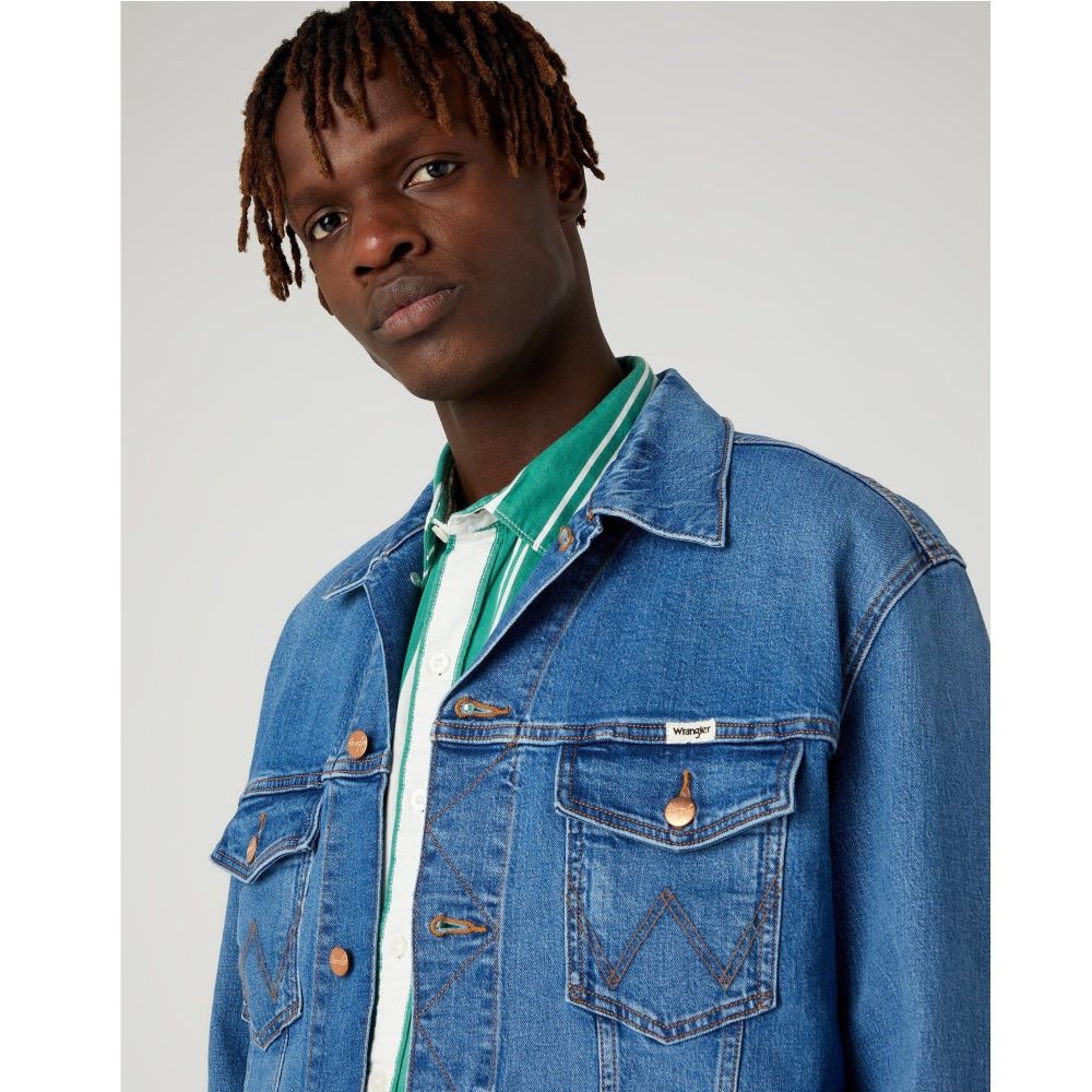 Куртка джинсовая мужская WRANGLER ANTI FIT JACKET
