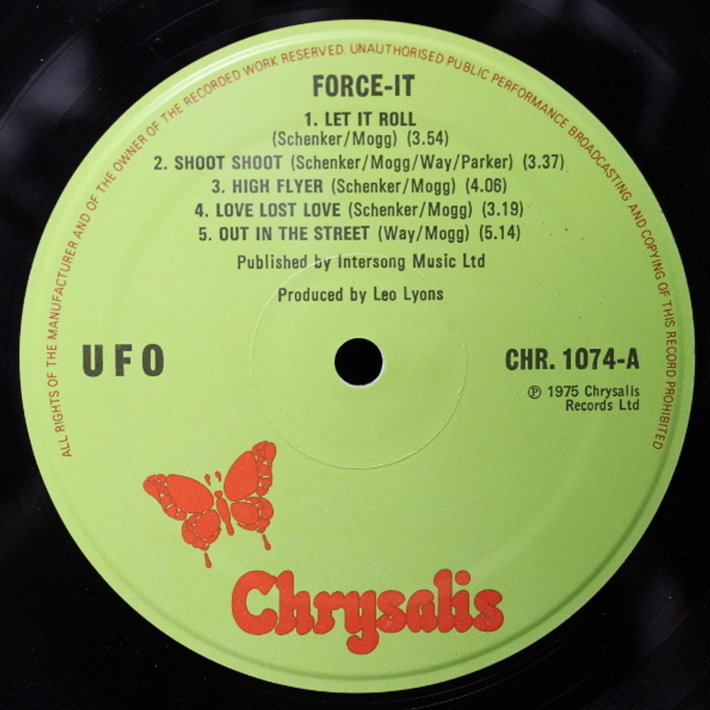 UFO / Force It (LP)