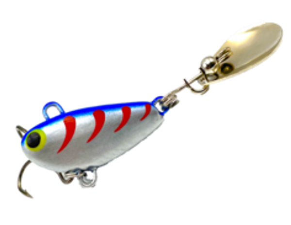 Тейл-спиннер UF Studio buzzet BULLET цвет HERRING