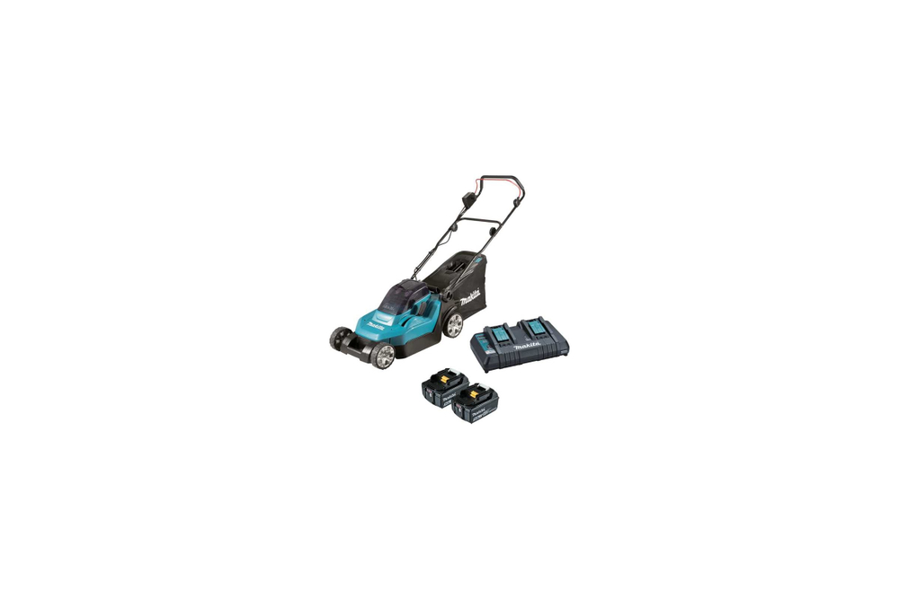 Аккумуляторная газонокосилка Makita LXT DLM382PM2