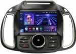 Магнитола для Ford Kuga 2 2012-2019 (без SYNC, рамка с кнопками тип 1) - Teyes CC3 монитор 9" QLED на Android 10, Быстрая, CarPlay, 4G SIM-слот
