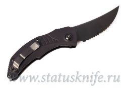 Нож Microtech Bastinelli 268A-3DLCTSH Brachial Serrated Shadowфотография - 4