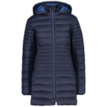 Куртка CMP Woman Snaps Hood Parka ,  артикул 30K3676, цвет Blue-sea (12NM)