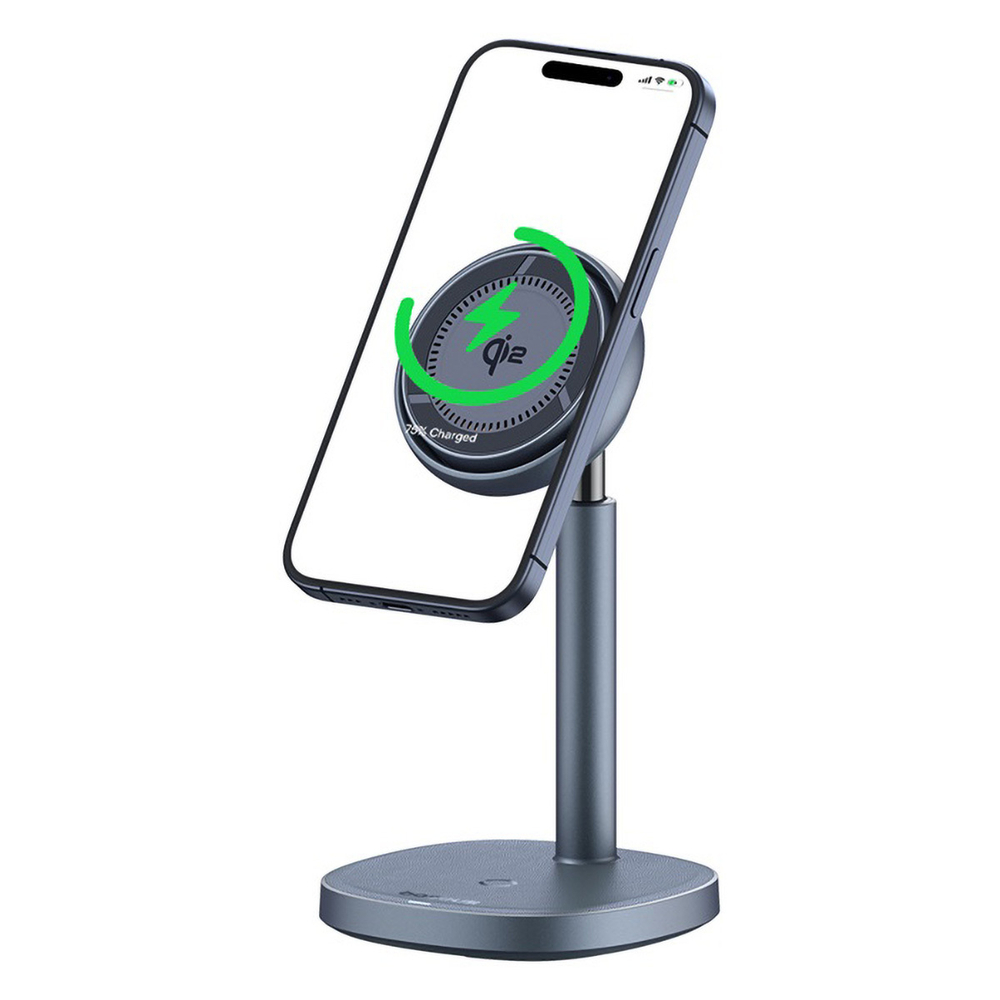 Беспроводная зарядка Baseus Orbit 2 Pro Air-Cooled 2-in-1 Wireless Charging Stand Qi2+Qi 20W (MagSafe)