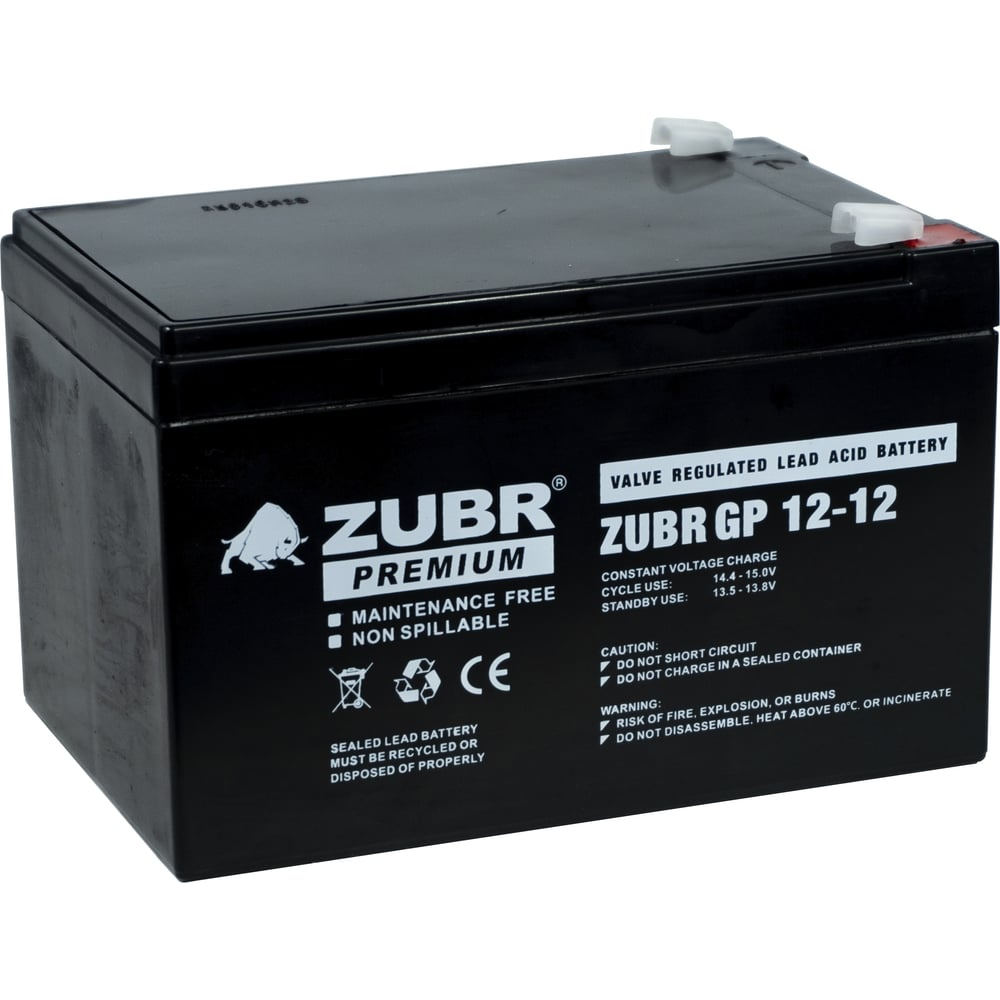 ZUBR GP12-12 12V12Ah, NPP