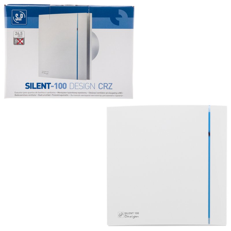 Накладной вентилятор Soler Palau SILENT-100 CRZ DESIGN