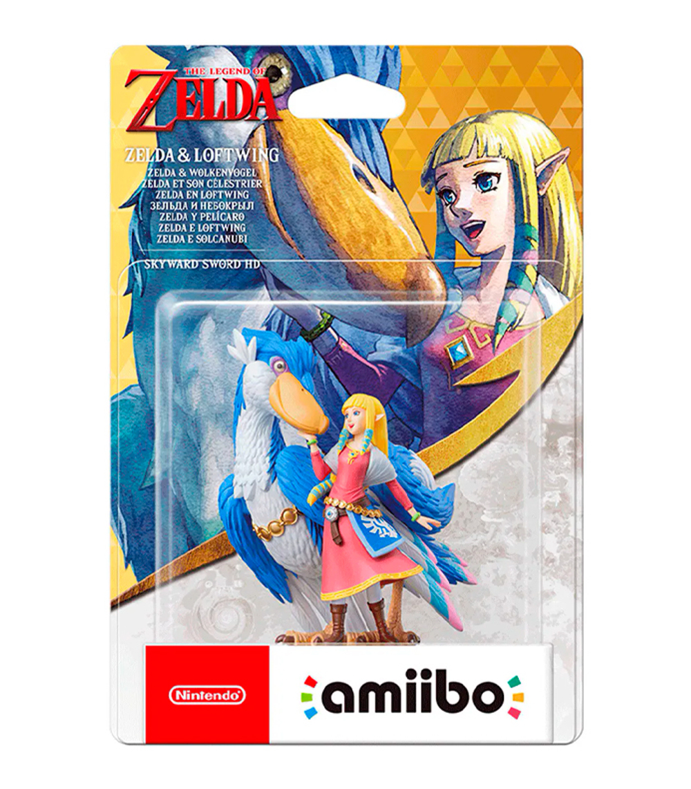 Фигурка Amiibo Zelda and Loftwing (The Legend of Zelda Collection)