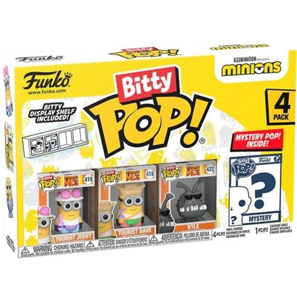 Funko Bitty POP! Minions 4 Pack Series 4