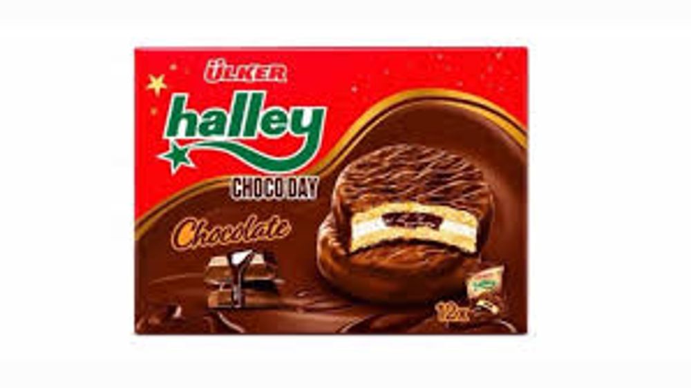 Сэндвич-печенье NEW Halley Chocoday с шоколад. 30гр