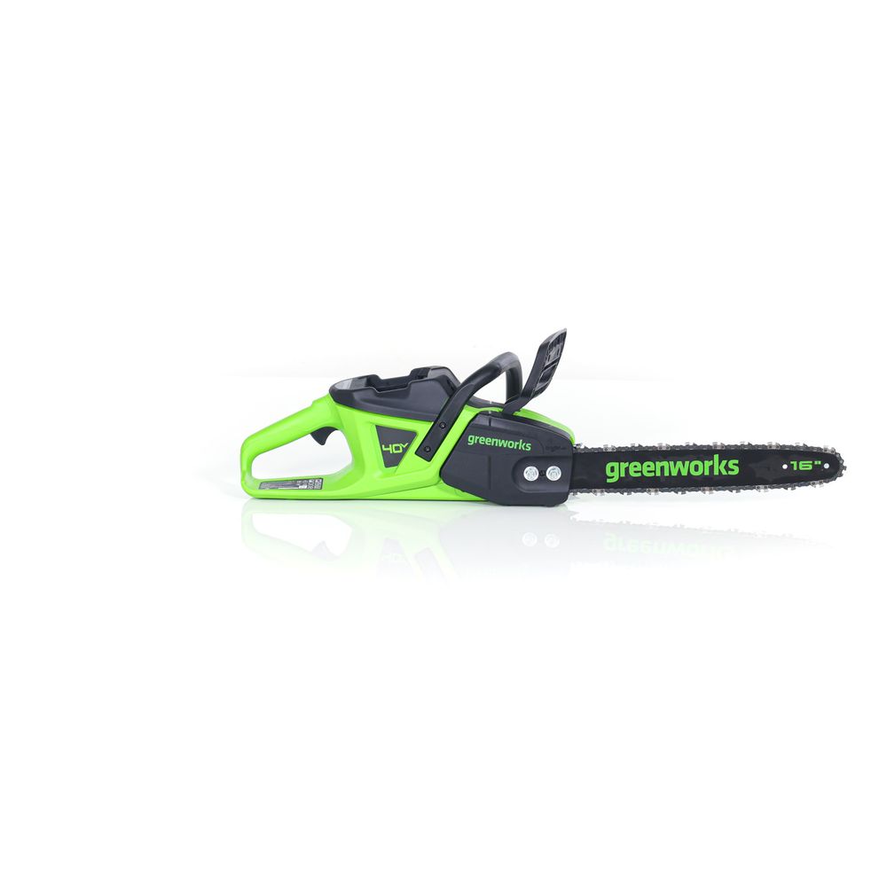 Цепная пила аккумуляторная Greenworks GD40CS20XK5 Арт. 2008807UG, 40V, 40 см, 2000 Вт, бесщеточная, c 1хАКБ 5 Ач И ЗУ