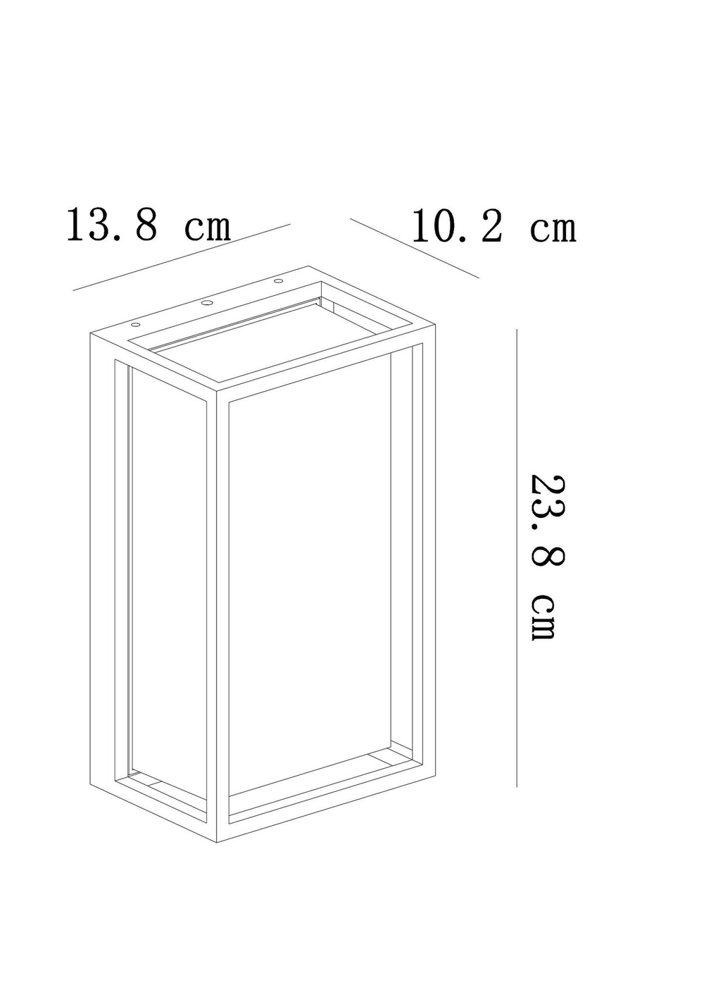 Уличный настенный светильник Arte Lamp MARFIK A2322AL-1GO