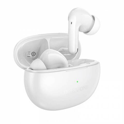 Беспроводные наушники Borofone FQ16 Star ANC+ENC гарнитура с ИИ переводом (white)