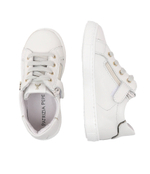 Кожаные кроссовки offwhite/platino vitello Patrizia Pepe - белый(JPP152)