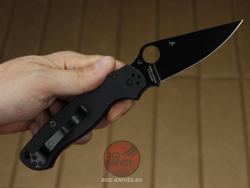 Нож Spyderco Paramilitary 2 Black - Black C81GBK2