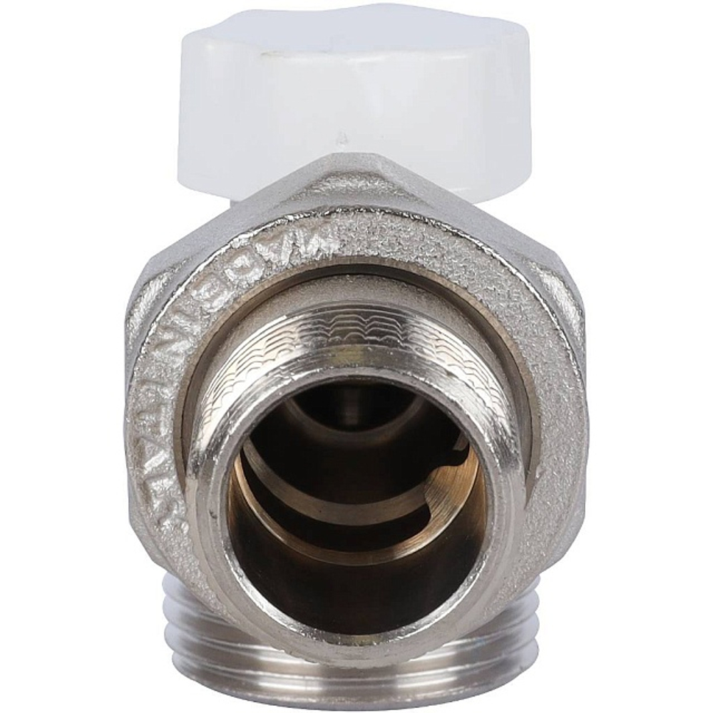 Клапан балансировочный угловой STOUT - 3/4" x 1/2" (НР/НР-американка, PN10, Tmax 120°C)