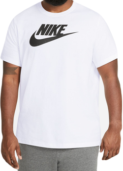 Мужская теннисная футболка Nike Sportswear T-Shirt Icon Futura - белый
