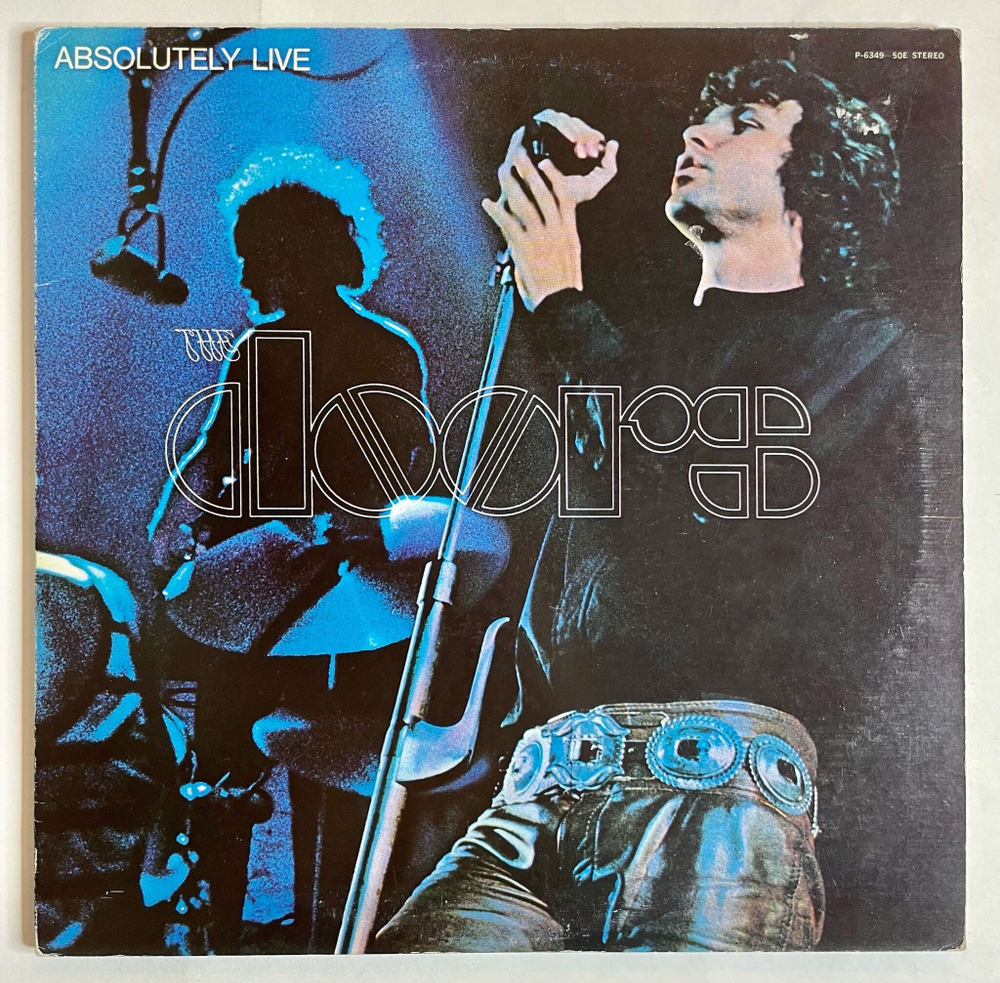 Винтажная виниловая пластинка LP The Doors Absolutely Live (Japan 1978) (No Obi)